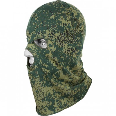 Маска трикотаж цифровая флора