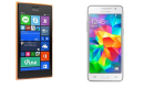 Сравнение селфи-смартфонов Samsung Galaxy Grand Prime и Nokia Lumia 730: только характеристики
