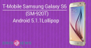 Lollipop Firmware on T-Mobile Galaxy S6