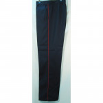 Брюки ВС серо-синие с красным кантом (габардин)