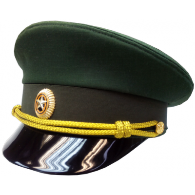Фуражка МО зеленая нового образца (тк. рип-стоп)