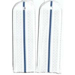 Погоны Юстиция нового образца Младшего офицерского состава белые