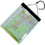 Водонепроницаемый чехол для карты, прозрачный. 2,5 х 28 см, 1801