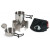 Компактный набор посуды с горелкой Alcohol Burner Set, 4133