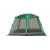 Большой каркасный тент для размещения столовой или кухни Alexika China House зеленый