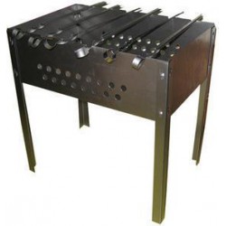 Мангал разборный МИНИ + 6 шампуров Тайга (Тверь)