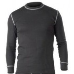 Футболка IC Winter Base с длинным рукавомом и круглым воротом, цвет черный ICWU0103