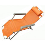 Кресло - шезлонг Woodland Lounger Textilene оранж. CК-056А 0036509