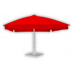 Зонт с воланом Митек 4,0х4.0 м стальной каркас, с подставкой