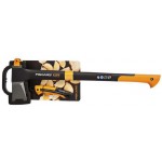 Топор-колун Fiskars Х25 + пила (122487)