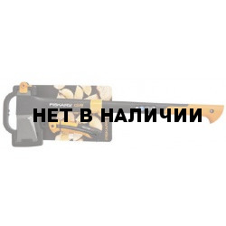 Топор-колун Fiskars Х25 + пила (122487)