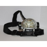 Фонарь налобный светодиодный овальный (ФНО18д), 18 LED