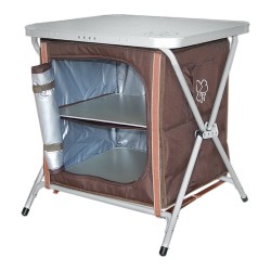 Кухня кемпинговая Greenell складная FR-9S-cool (стеллаж с термобоксом)