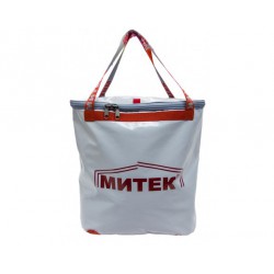 Сумка рыболовная Митек с крышкой, овал 40х20х40