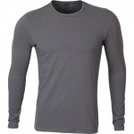 Футболка L/S stretch серая