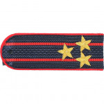 Погоны МВД Полковник вышитые латунь пластик