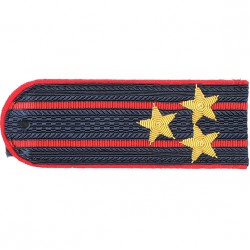 Погоны МВД Полковник вышитые латунь пластик (старого образца)