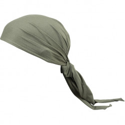 Косынка трикотажная олива