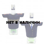 Рубашка-сувенир Настоящий полковник синяя вышивка