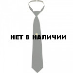 Галстук удлиненный зеленый "Герб"