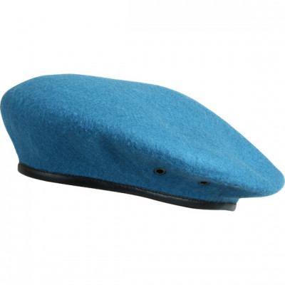 Берет формованный голубой