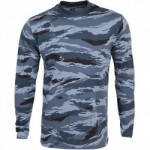 Футболка L/S-2 камуфлированная тень