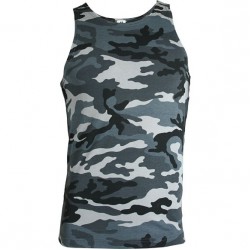 Майка камуфлированная город