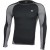 Термобелье футболка L/S Dynamic черно-серая