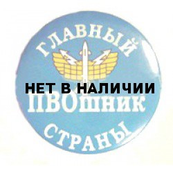 Значок сувенирный № 98 Главный ПВОшник страны полиамид