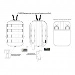 Подсумок утилитарный на молнии 4x4 олива