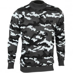 Свитер камуфлированный город