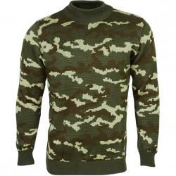 Свитер камуфлированный лес