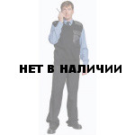 Жилет форменный трикотажный цвет черный