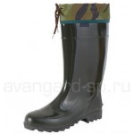 Сапоги ПВХ мужские, надставка, камуфляж