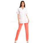 Комплект одежды медицинской женской Юность(блуза и брюки)