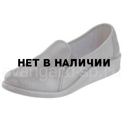 Туфли женские, чёрные, ПВХ