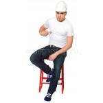 Футболка мужская, короткий рукав, (стрейч)