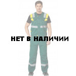 Комплект Логистик, ткань смесовая жилет+брюки-шорты (зеленый+желтый) РАСПРОДАЖА