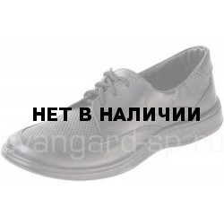 Туфли мужские, черные, шнурки, ПУ