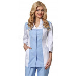 Блуза женская LL2102 (бел+гол)