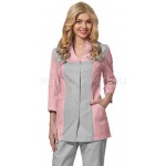 Блуза женская LL2103 (роз+сер)