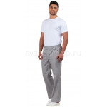 Брюки медицинские мужские Эскулап (комплект Эскулап) (сер.)