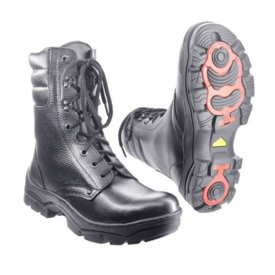 Зимние ботинки с высокими берцами ОМОН кожа овчина ALPI ROTOR 30