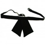 Галстук - бант женский черный