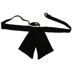 Галстук - бант женский черный