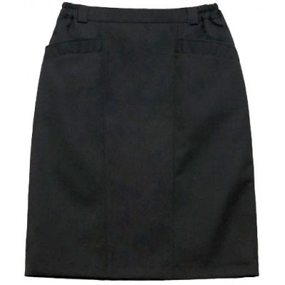 Юбка М2 полушерстяная черная