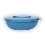 Миска пласт. 1,2л. с крышкой