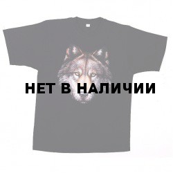 Футболка сувенирная Лесной брат черная
