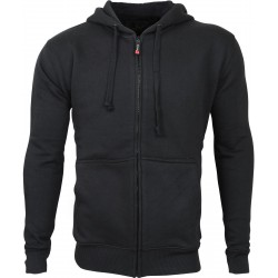 Толстовка на молнии черная