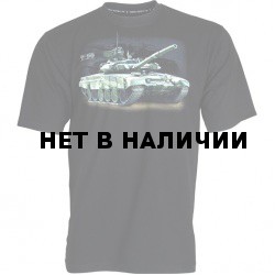Футболка сувенирная Т-90 черная